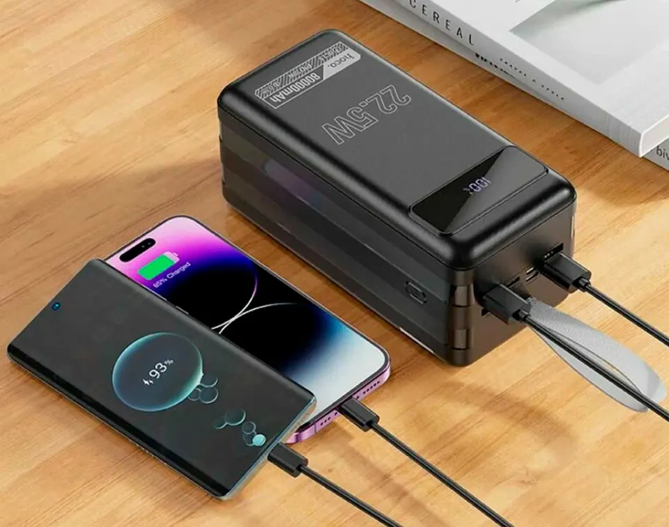Внешний аккумулятор Hoco DB50 80000mAh (1)