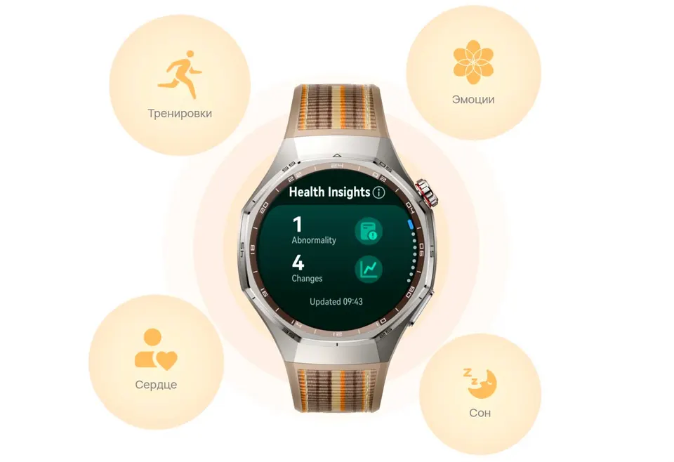 Смарт-часы Huawei Watch GT 6 Pro 46mm Brown Woven Strap (15)