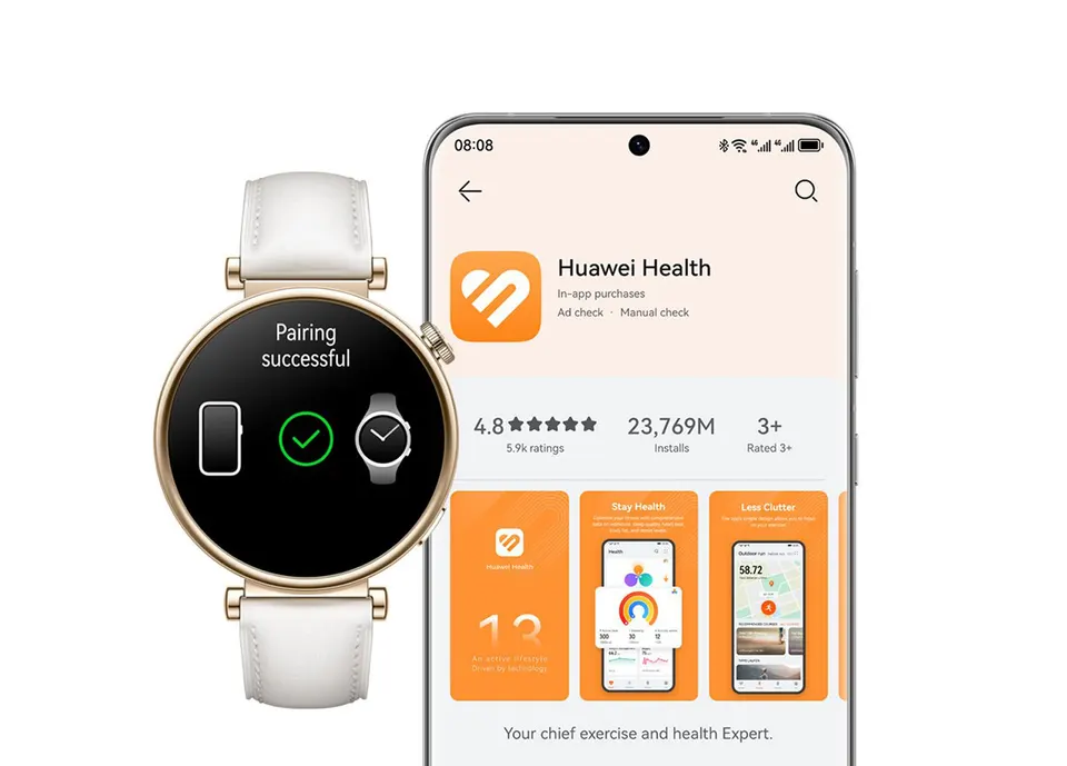 Смарт-часы Huawei Watch GT 4 41mm Fluoroelastomer Strap (7)