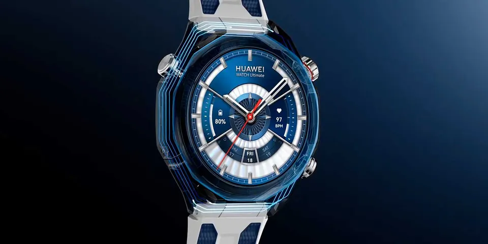 Смарт-часы Huawei Watch Ultimate 2 Dual-color Fluoroelastomer Strap (8)