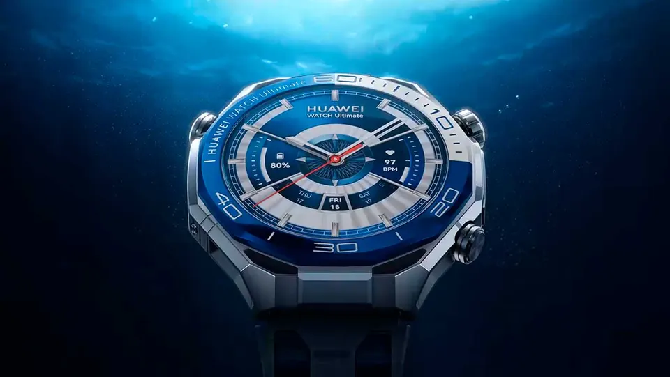 Смарт-часы Huawei Watch Ultimate 2 Dual-color Fluoroelastomer Strap (2)