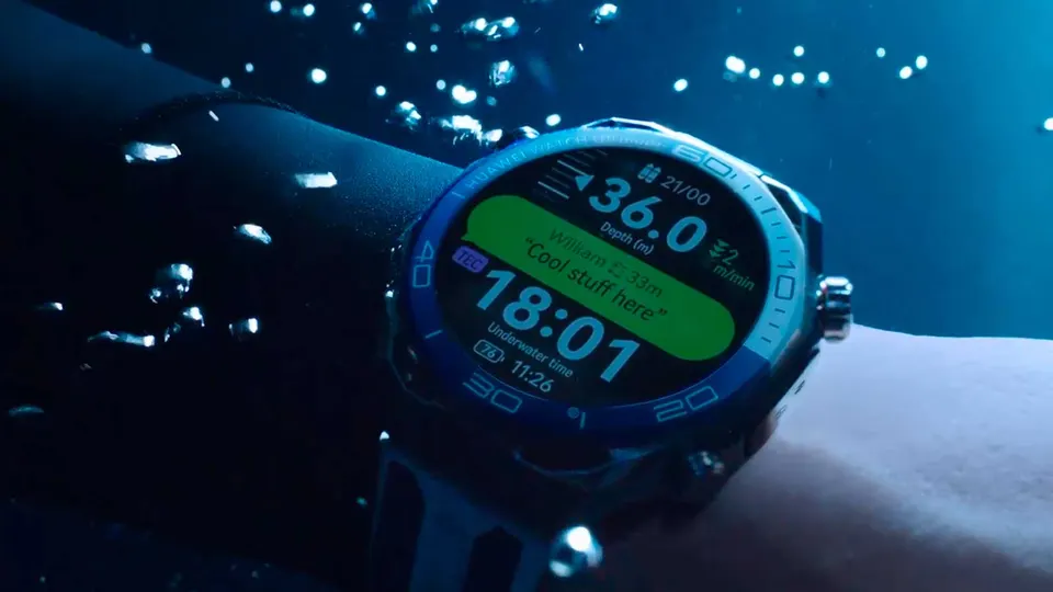 Смарт-часы Huawei Watch Ultimate 2 Dual-color Fluoroelastomer Strap (4)