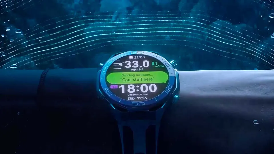 Смарт-часы Huawei Watch Ultimate 2 Dual-color Fluoroelastomer Strap (5)