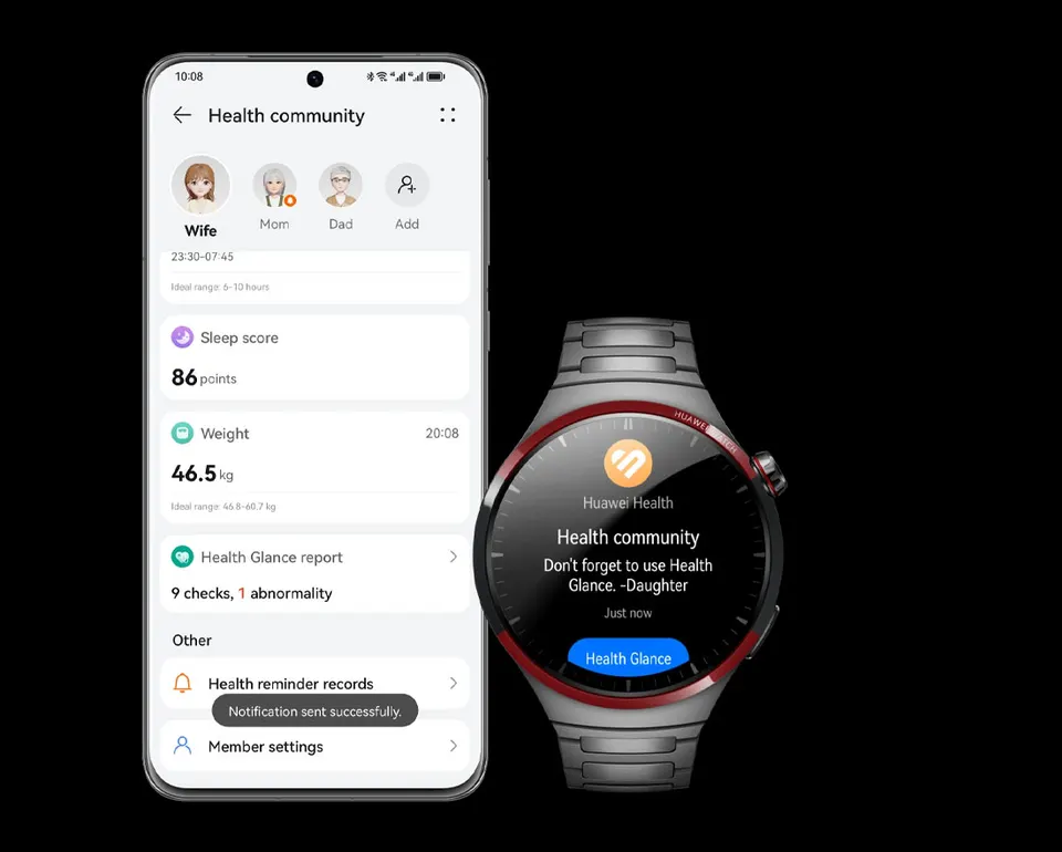 Смарт-часы Huawei Watch 4 Pro 48.8mm Titanium Strap Space Edition (7)