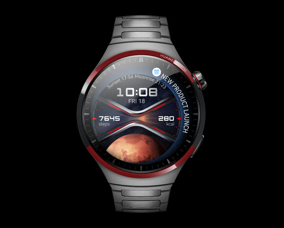 Смарт-часы Huawei Watch 4 Pro 48.8mm Titanium Strap Space Edition (9)