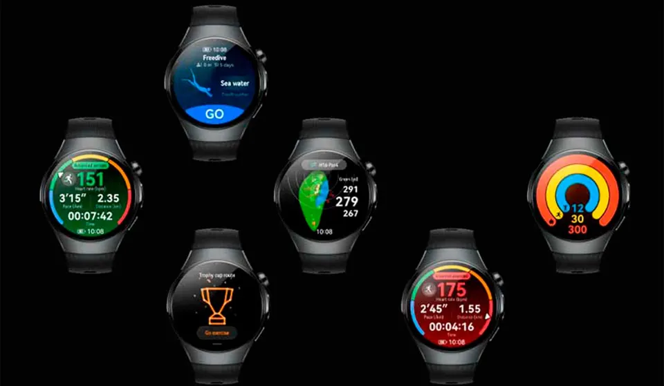Смарт-часы Huawei Watch 5 46mm Purple Composite Strap (9)