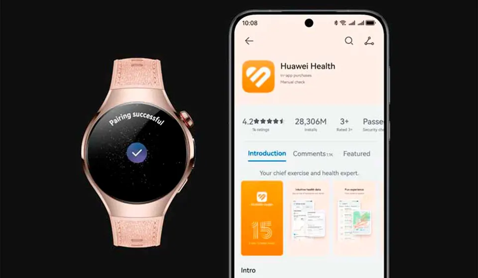 Смарт-часы Huawei Watch 5 46mm Purple Composite Strap (11)