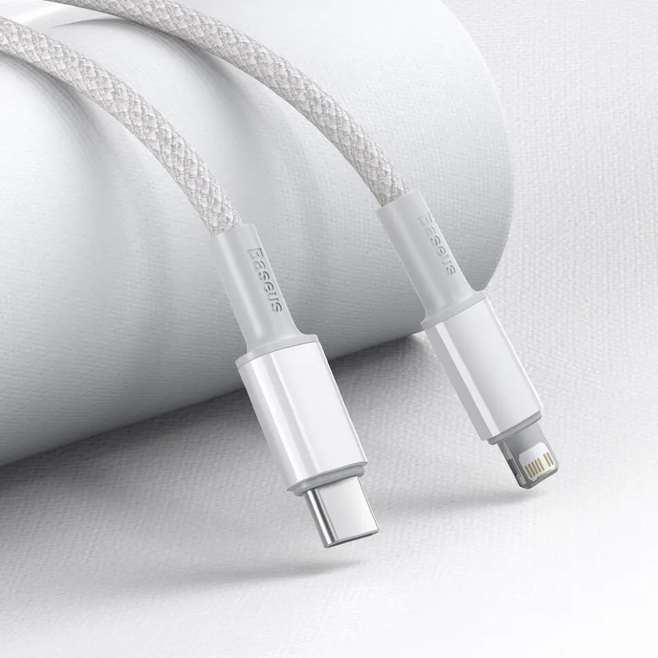 Кабель Baseus High Density Braided Fast Charging Data Cable Type-C to Lightning 20W (4)