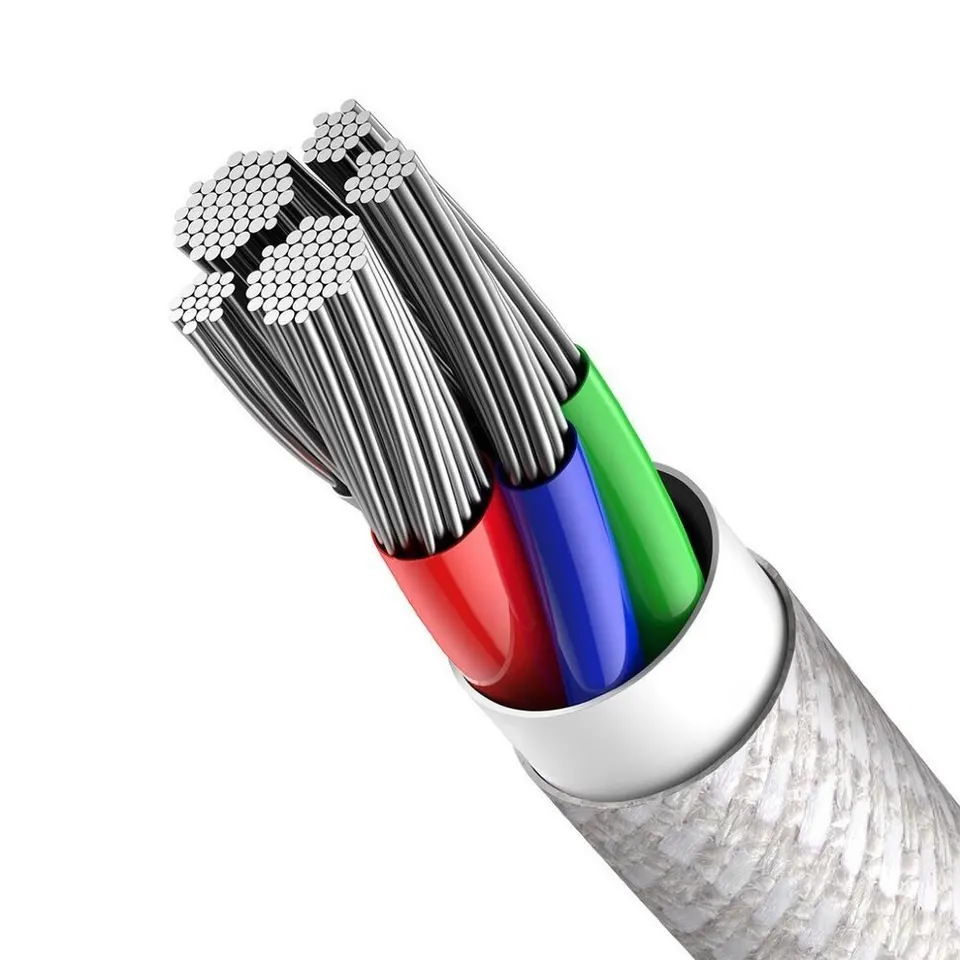 Кабель Baseus High Density Braided Fast Charging Data Cable Type-C to Lightning 20W (5)