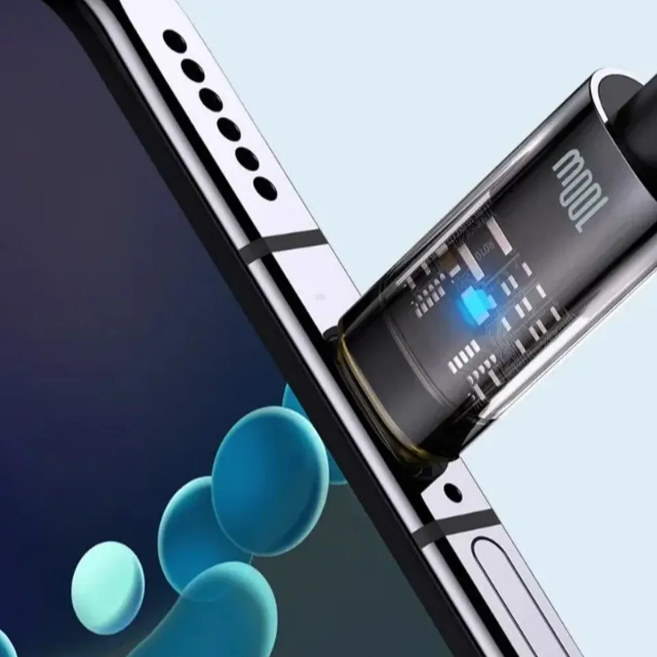 Кабель Baseus Explorer Series Auto Power-Off Fast Charging Data Cable USB to Type-C 100W (2)