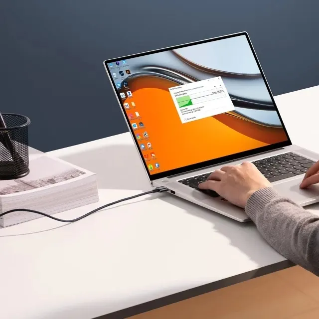 Кабель Baseus Explorer Series Auto Power-Off Fast Charging Data Cable USB to Type-C 100W (4)