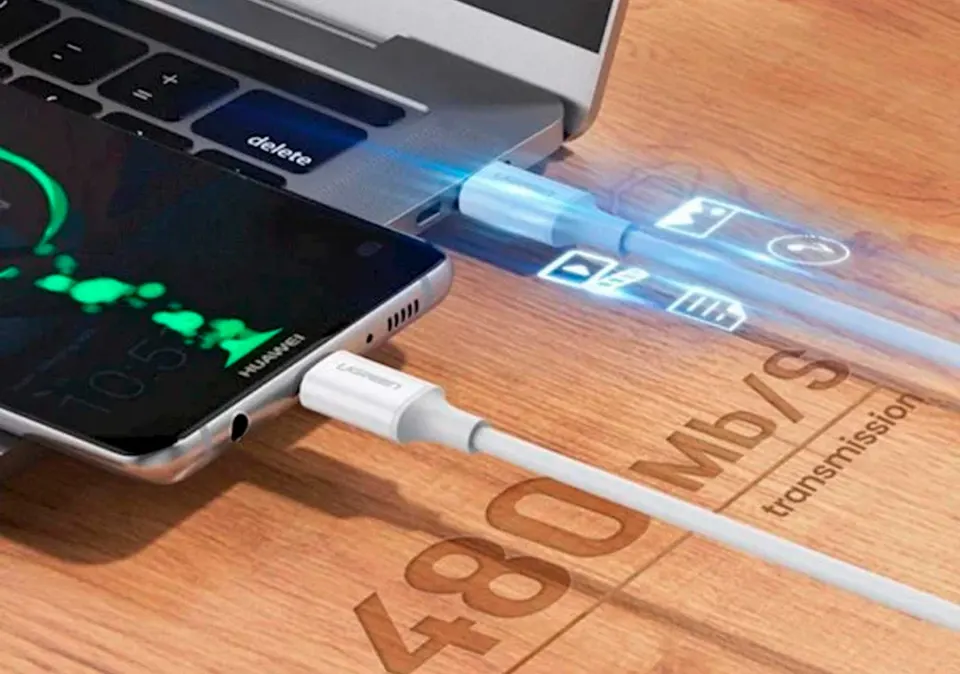 Кабель Ugreen High Quality USB-C Cable US300 USB-C to USB-C 2.0 100W 2m (60552) (3)