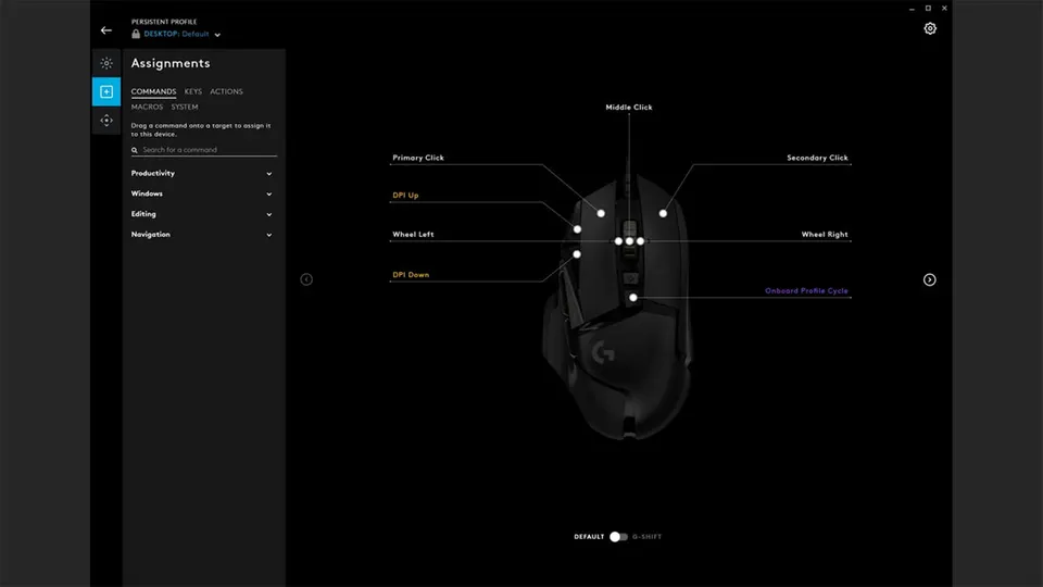 Проводная мышь Logitech G502 (6)