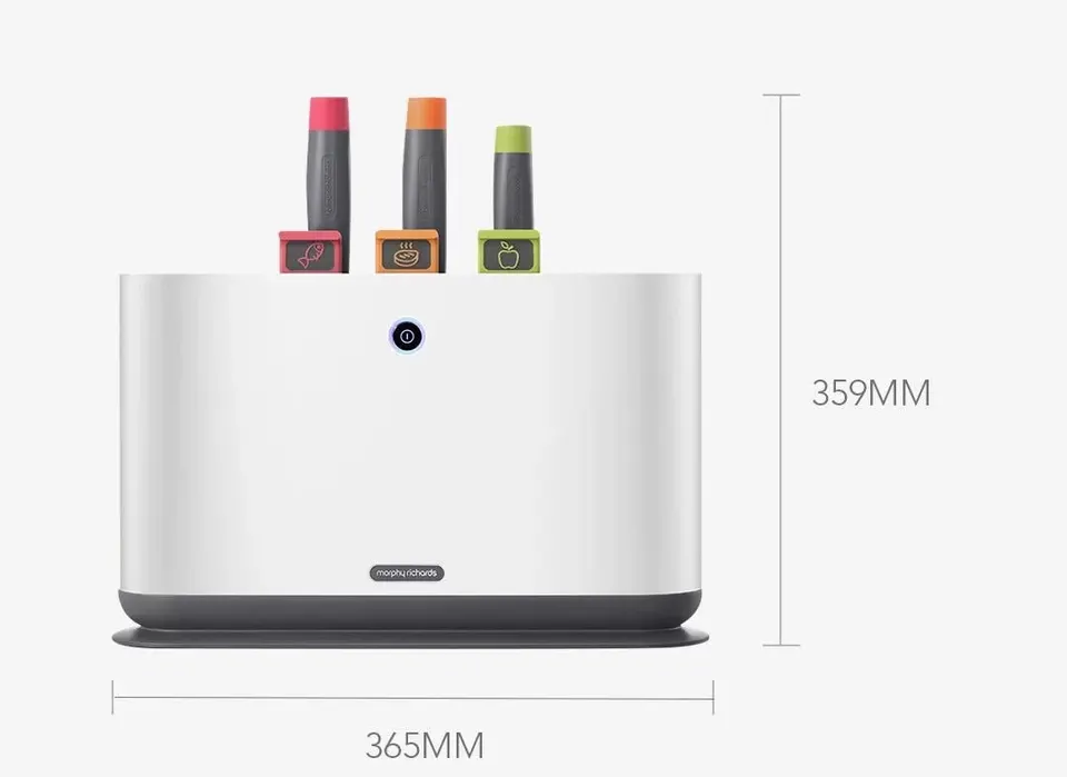 Стерилизатор + Набор ножей и досок Morphy Richards Knife Chopping Board Sterilizer MR1000 (13)