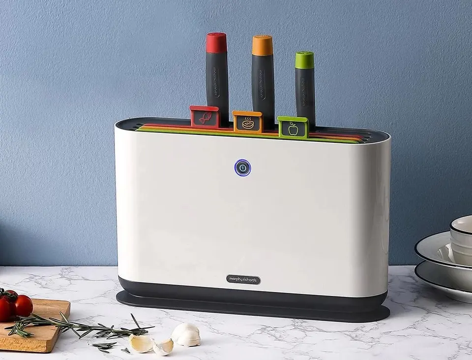 Стерилизатор + Набор ножей и досок Morphy Richards Knife Chopping Board Sterilizer MR1000 (1)