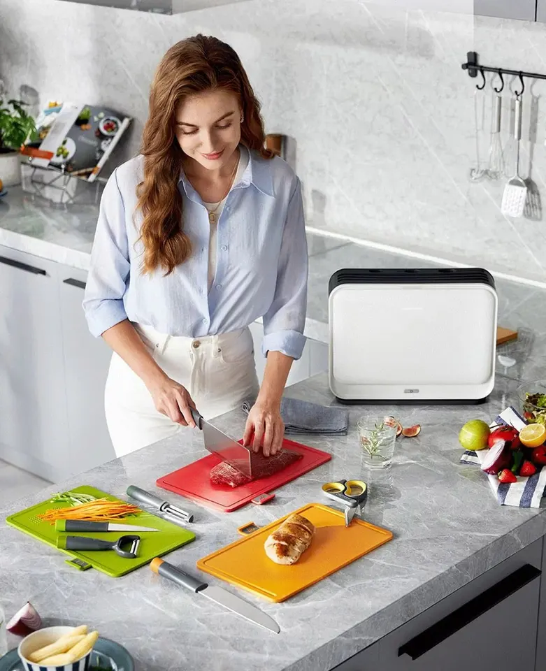 Стерилизатор + Набор ножей и досок Morphy Richards Knife Chopping Board Sterilizer MR1002 (8)