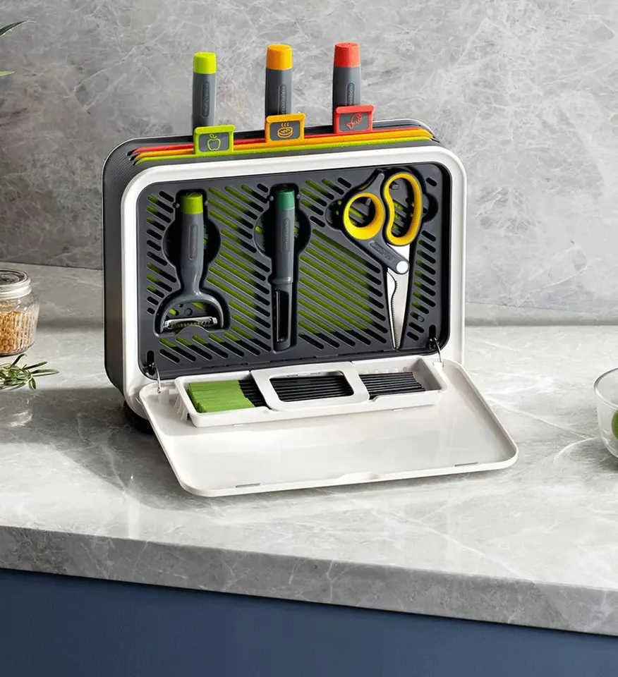Стерилизатор + Набор ножей и досок Morphy Richards Knife Chopping Board Sterilizer MR1002 (1)