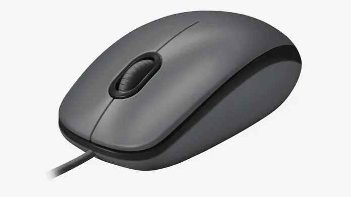 Проводная мышь Logitech M100R (2)