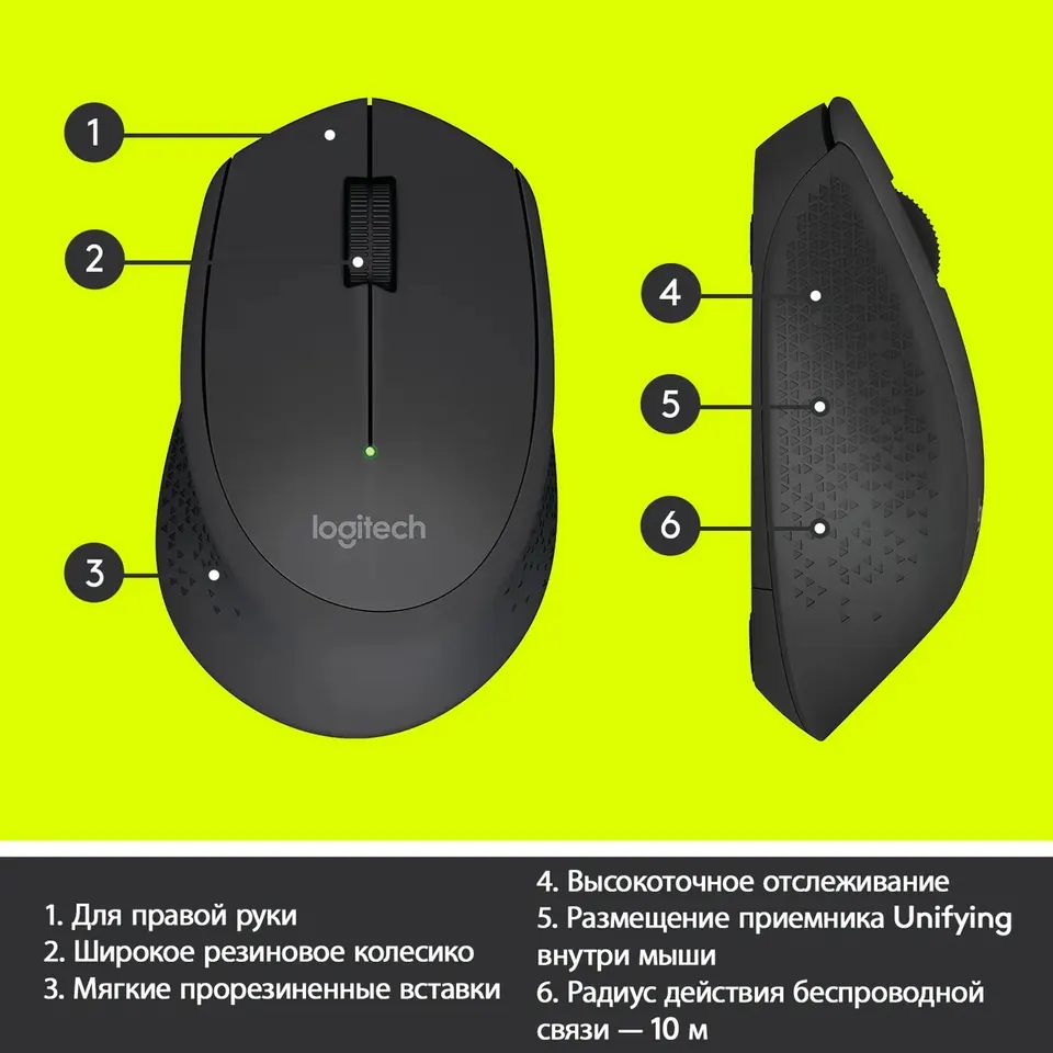 Беспроводная мышь Logitech M280 (5)