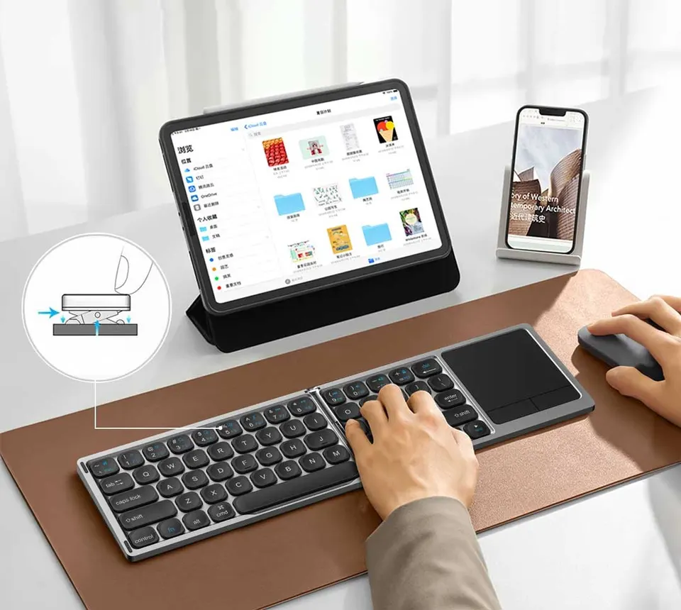 Складная клавиатура Wiwu Fold mini Keyboard FMK-04 (3)