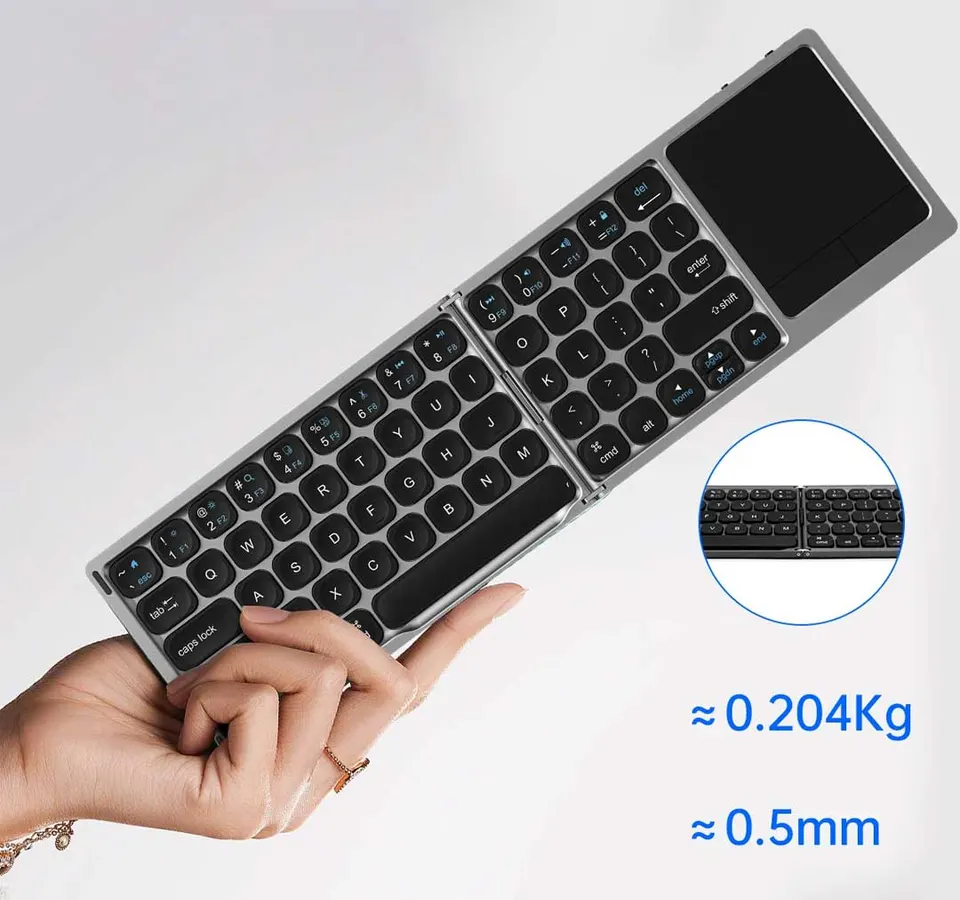 Складная клавиатура Wiwu Fold mini Keyboard FMK-04 (4)