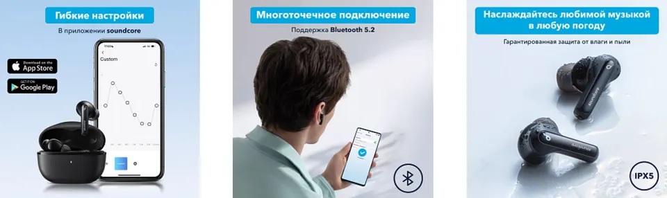 Беспроводные наушники Anker Soundcore Life Note 3i (3)