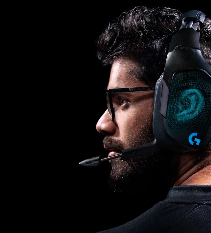 Игровые наушники Logitech G431 (7)