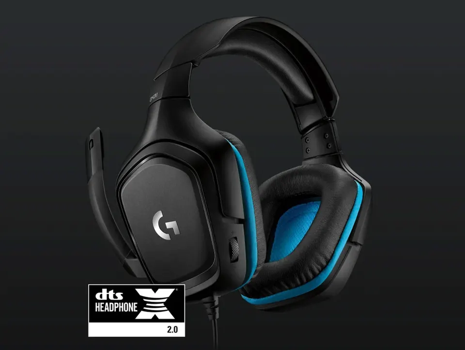 Игровые наушники Logitech G431 (4)