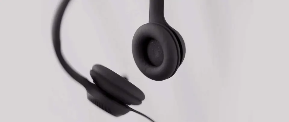 Накладные наушники Logitech H390 (2)