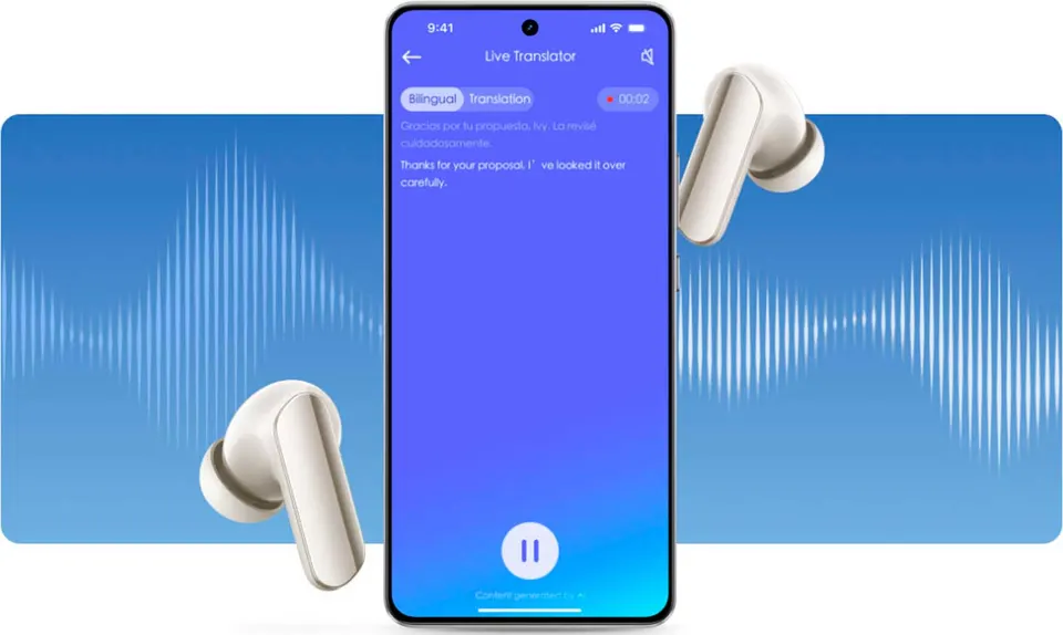Беспроводные наушники Realme Buds Air 7 Pro (4)