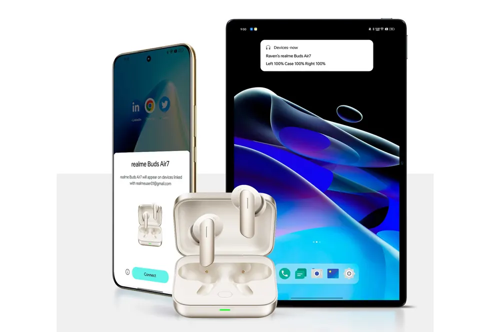 Беспроводные наушники Realme Buds Air 7 (12)