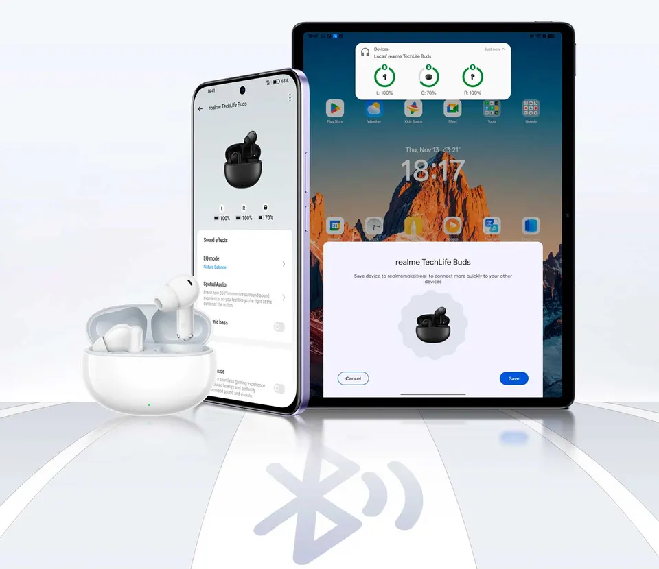 Беспроводные наушники Realme Buds TechLife (6)