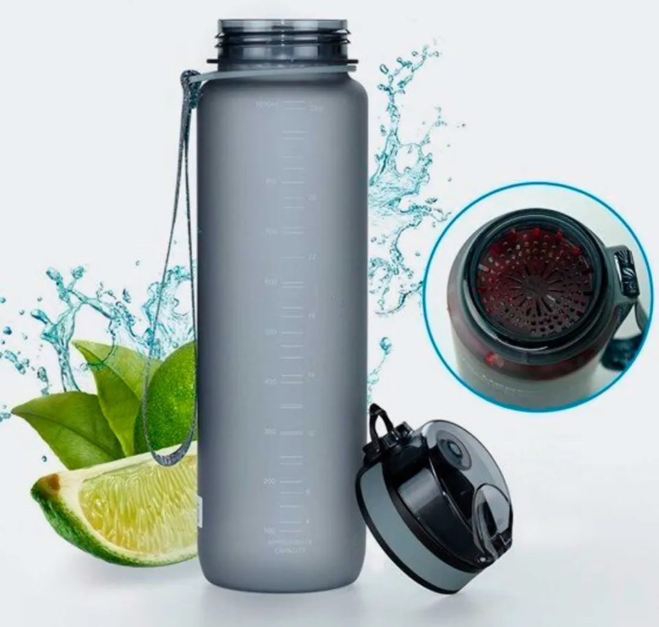 Бутылка для воды UZspace 1000ml (3038) (3)