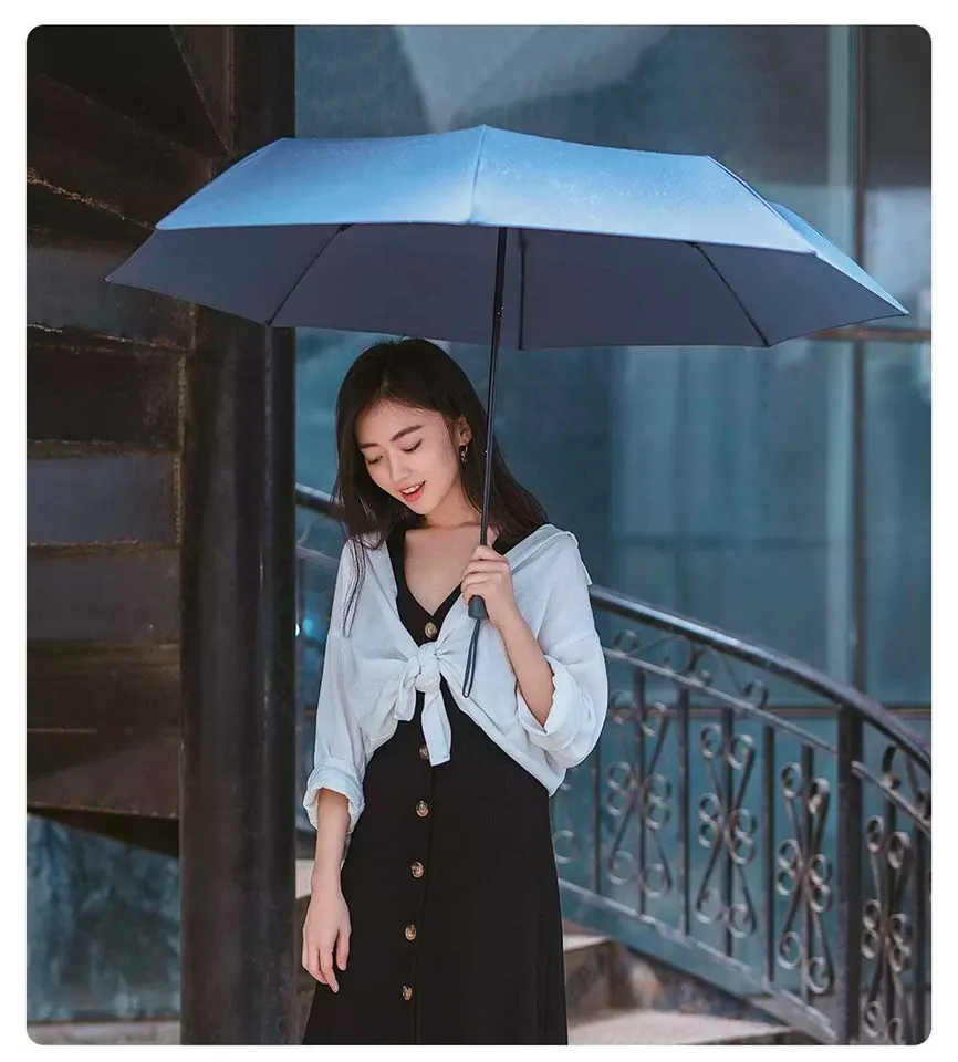 Зонт автоматический Xiaomi NinetyGo Oversized Portable Umbrella (2)