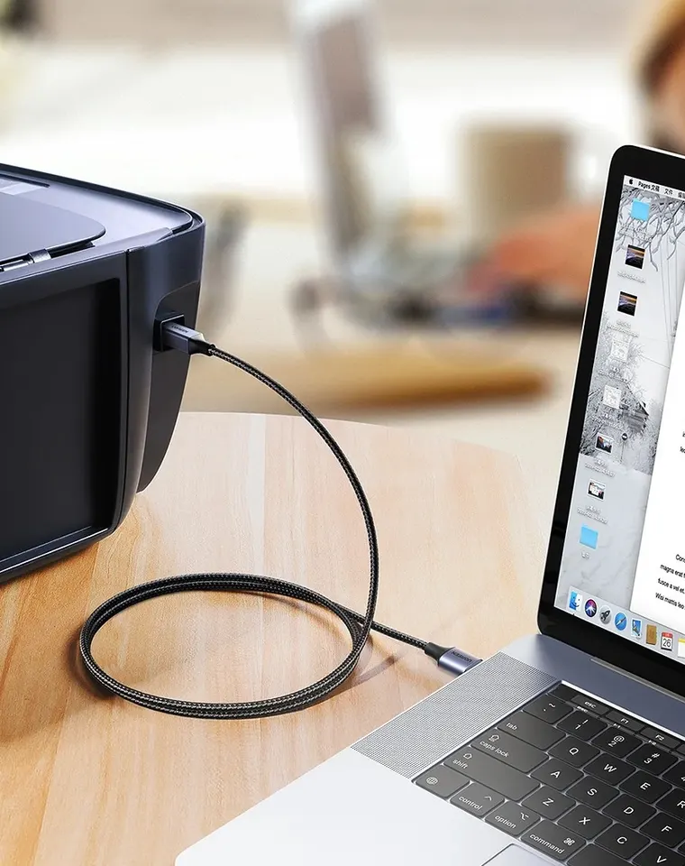 Кабель для принтера Ugreen USB-C to USB B (2M) (3)