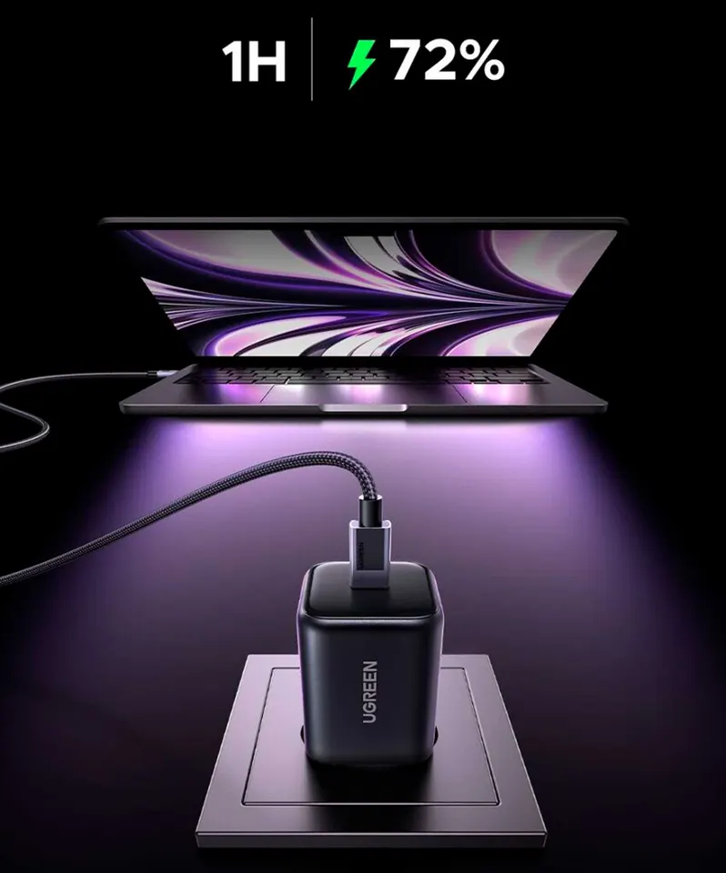 Зарядное устройство UGreen USB-C PD GaN Fast Charger 45W (X524) (2)