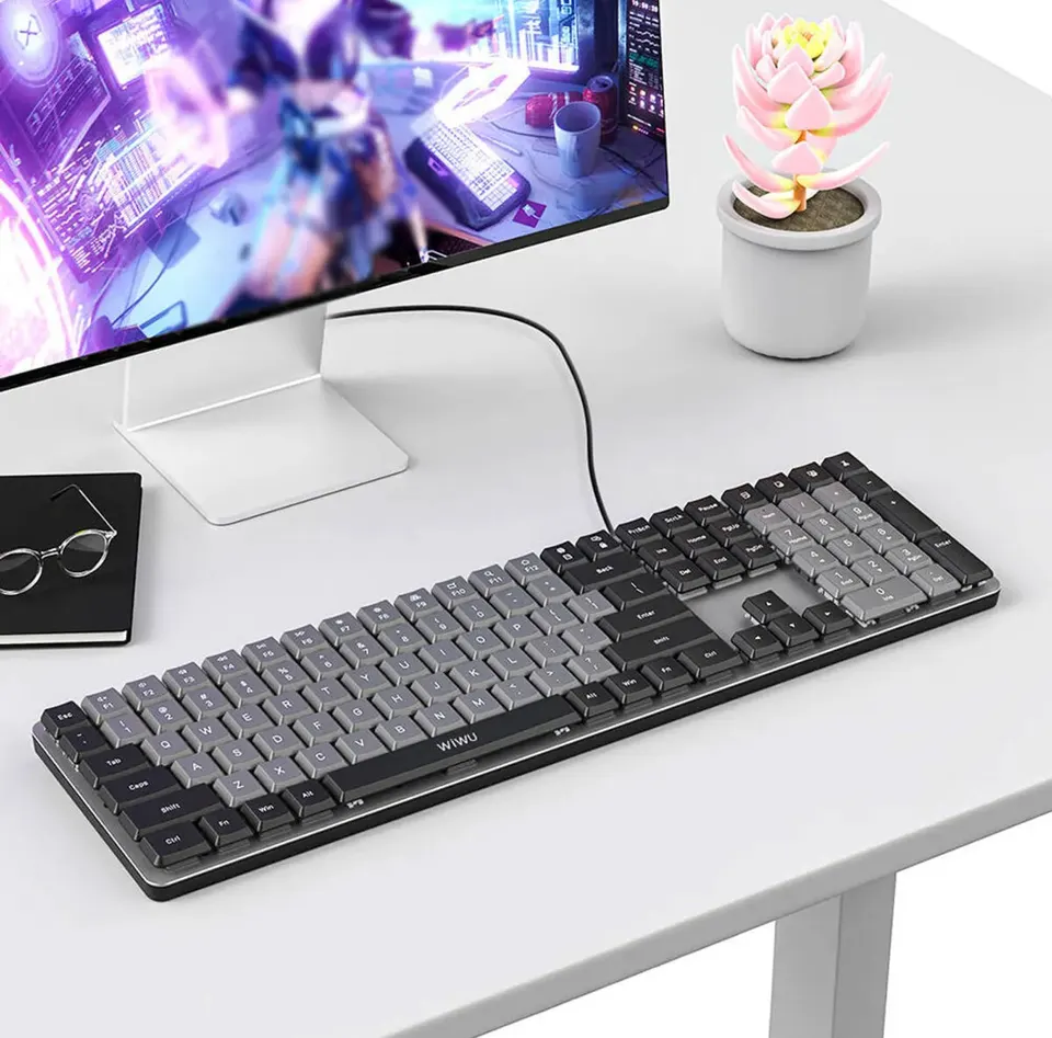 Проводная механическая клавиатура Wiwu KB-01 Wired Office Mechanical Keyboard (1)