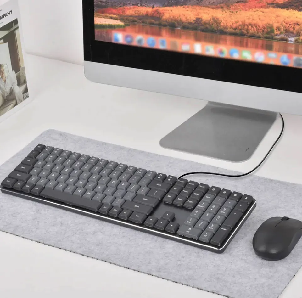 Проводная механическая клавиатура Wiwu KB-01 Wired Office Mechanical Keyboard (2)