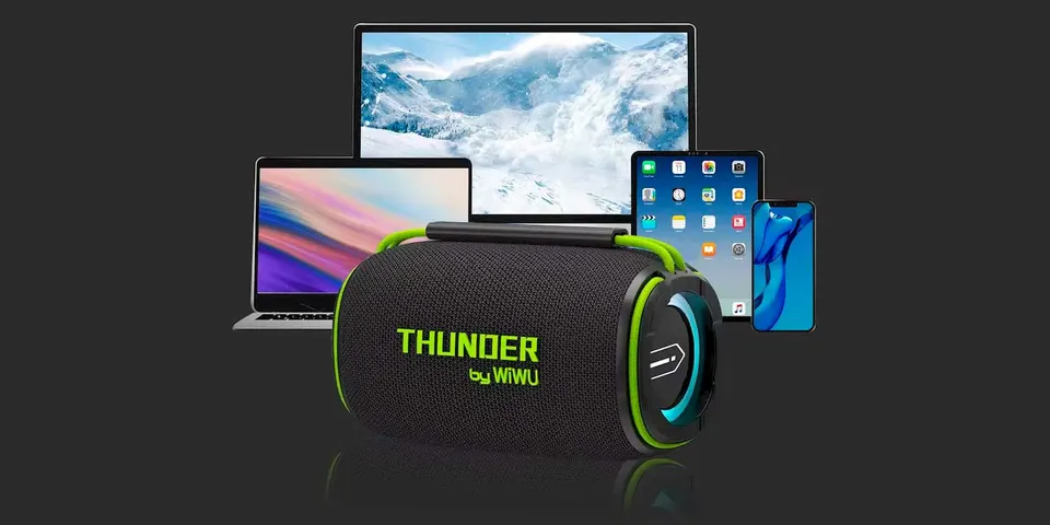 Беспроводная колонка Wiwu Thunder Wireles Speaker H5 (2)