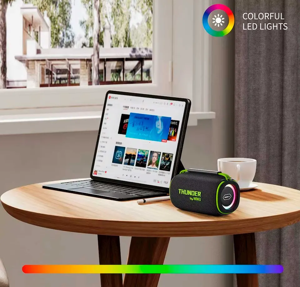 Беспроводная колонка Wiwu Thunder Wireles Speaker H5 (3)