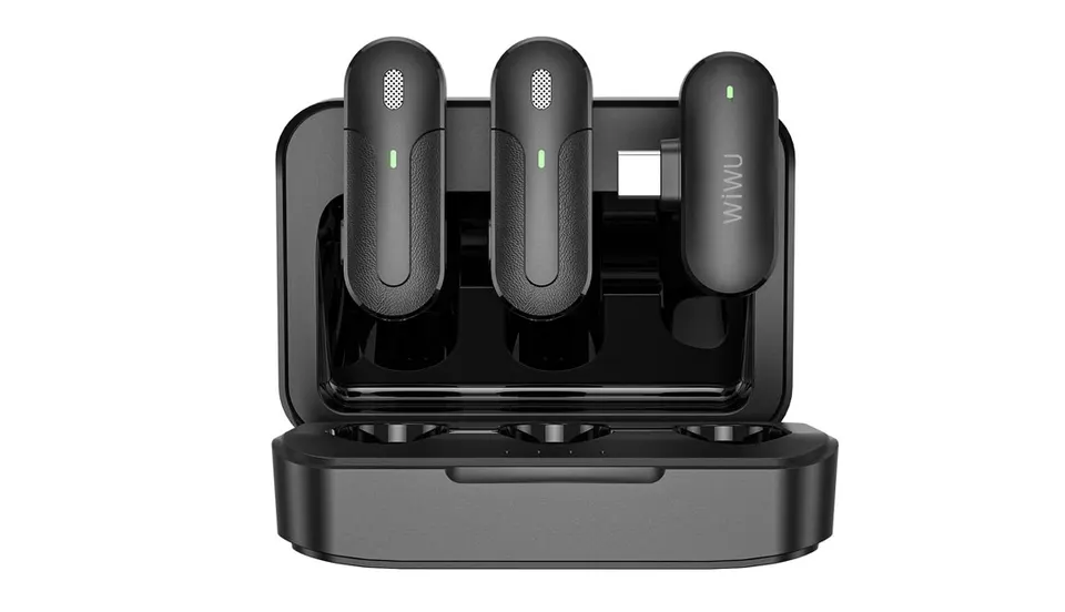 Беспроводной микрофон Wiwu Duo Wireles Mini Microphone Lightning Wi-WM002 (1)
