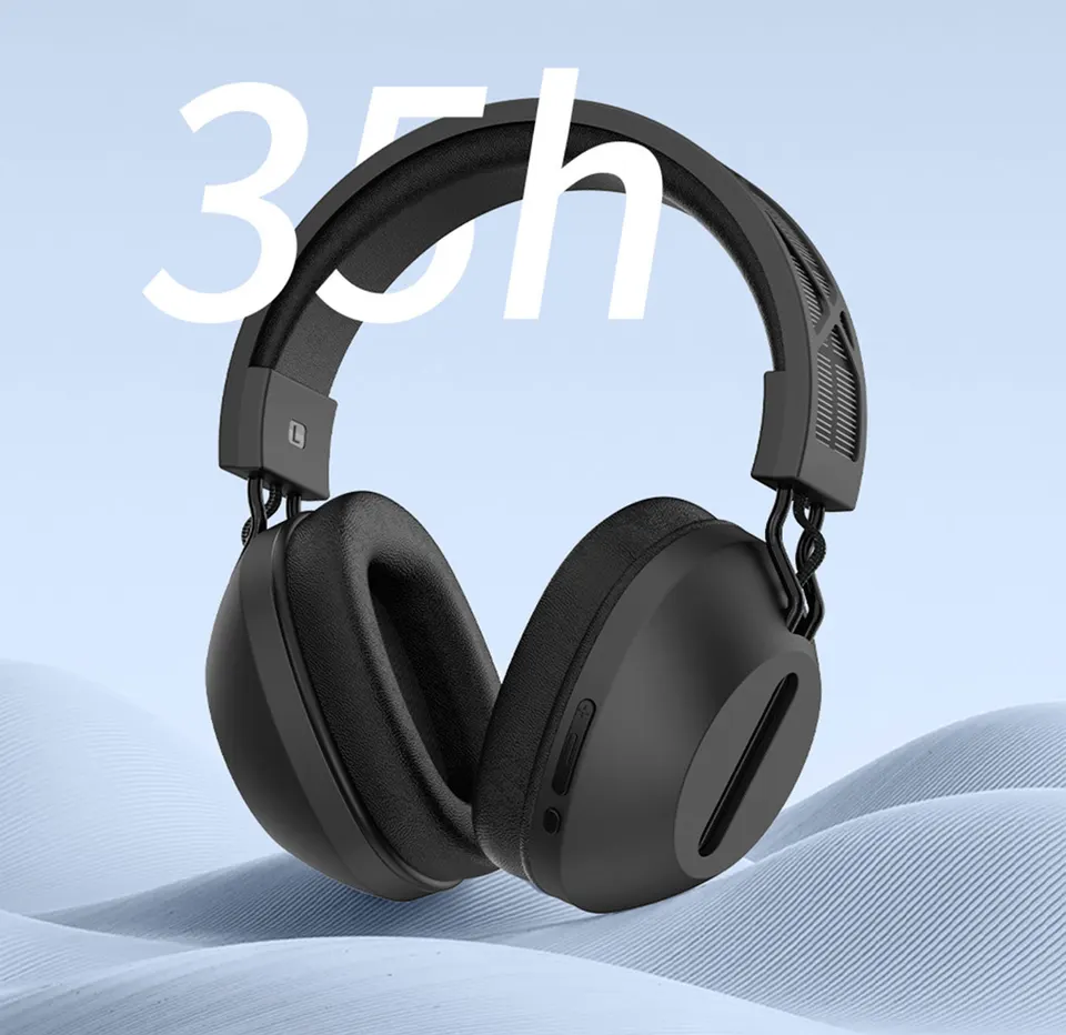 Беспроводные накладные наушники Wiwu Solar Headset TD-06 (3)