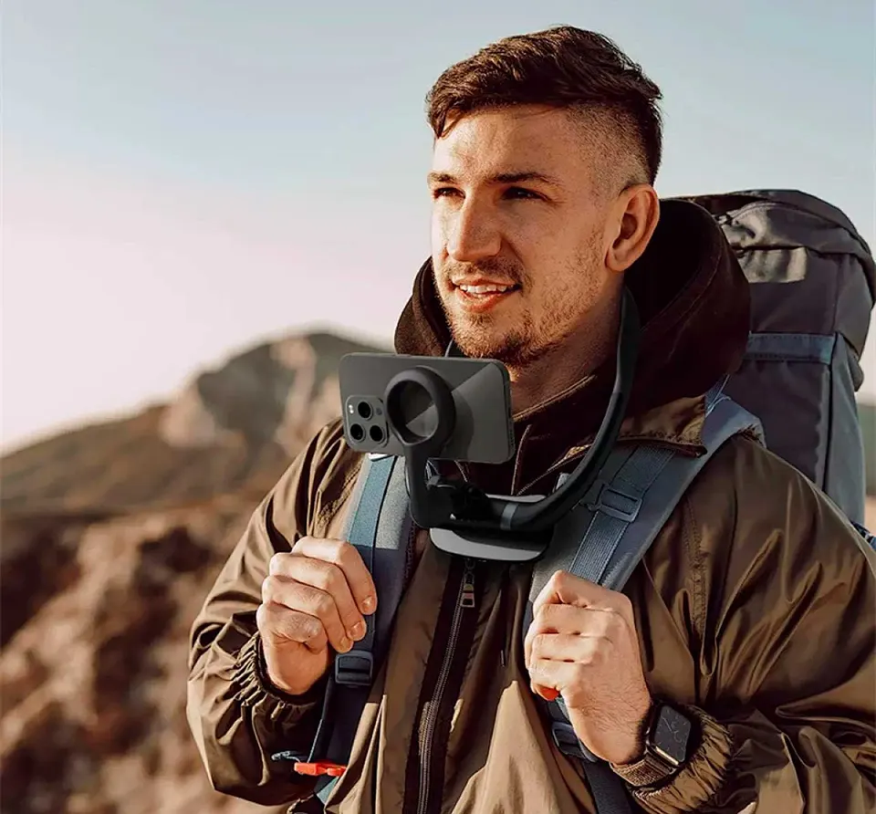 Держатель для смартфона Wiwu Neck Hanging Magnetic Stand Wi-CH320 (2)