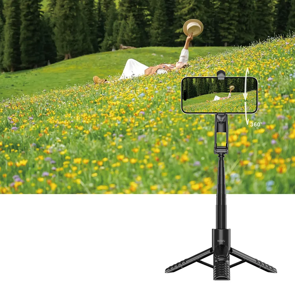 Монопод-трипод Wiwu Magnetic Selfie Stick Wi-SE014 (1)