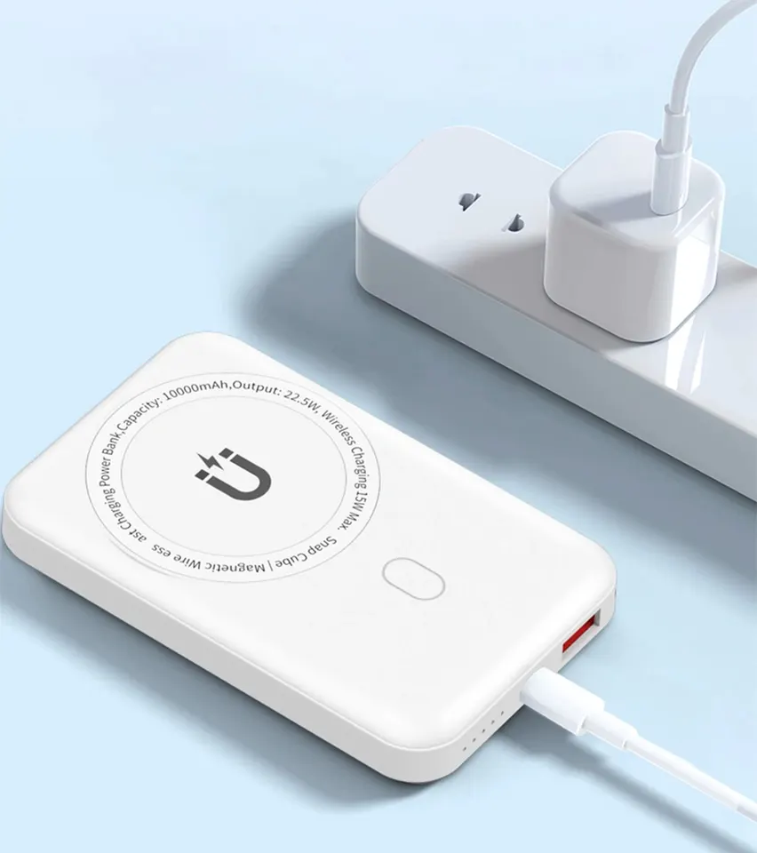 Внешний аккумулятор Wiwu Snap Cube Magnetic Wireles Power Bank (2)