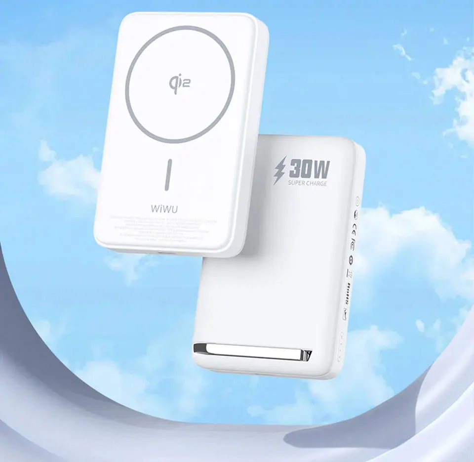 Внешний аккумулятор Wiwu Magnetic Power Bank 10000mAh (1)