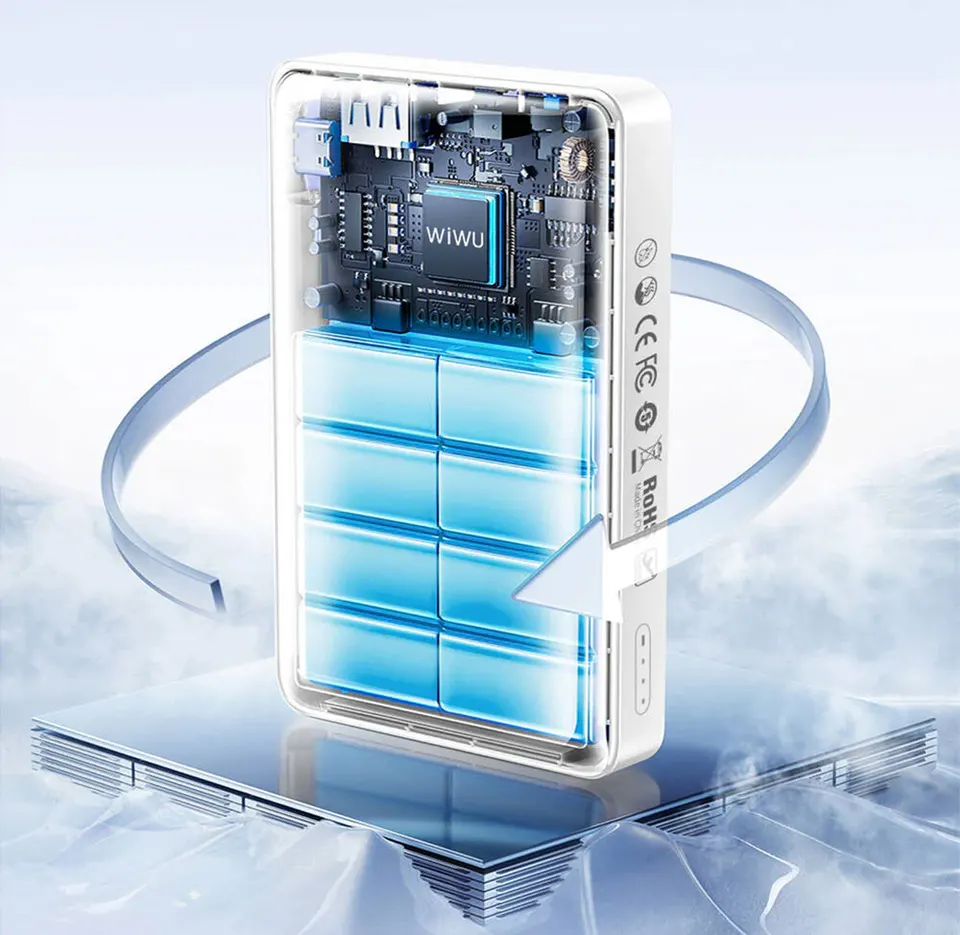 Внешний аккумулятор Wiwu Magnetic Power Bank 10000mAh (3)
