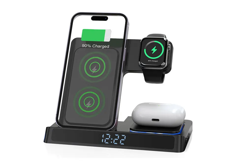 Беспроводное зарядное устройство Wiwu Power Air 5 in 1 Wireles Charger (1)