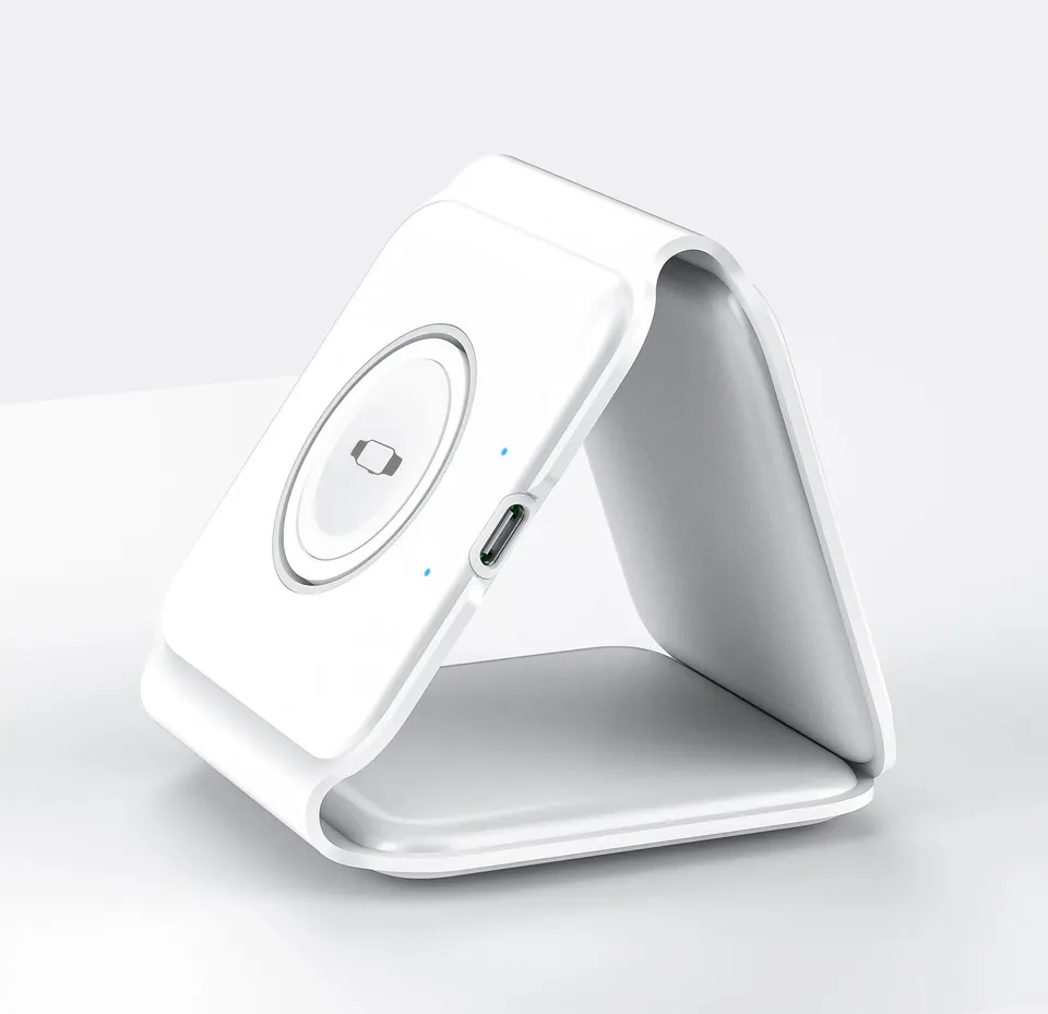 Беспроводное зарядное устройство Wiwu Power Air 3 in 1 Wireles Charger M6 (1)