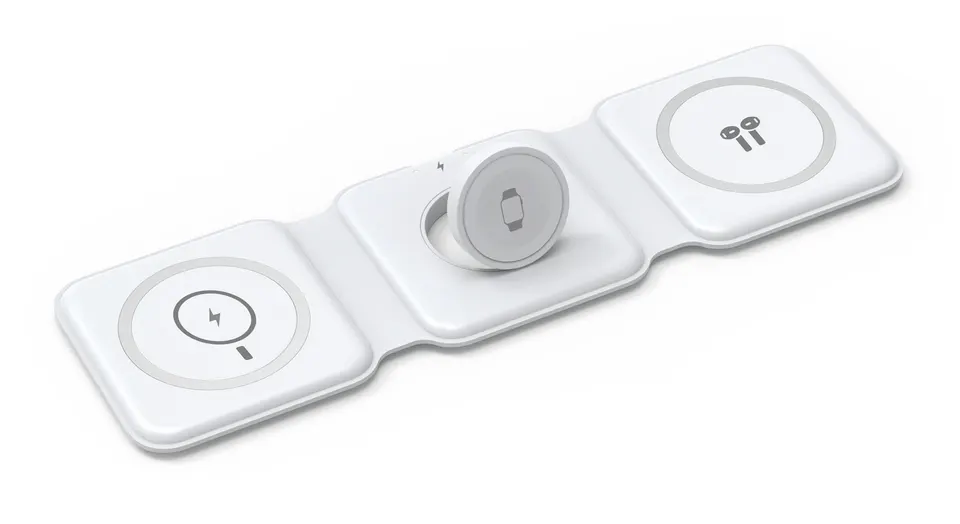 Беспроводное зарядное устройство Wiwu Power Air 3 in 1 Wireles Charger M6 (3)